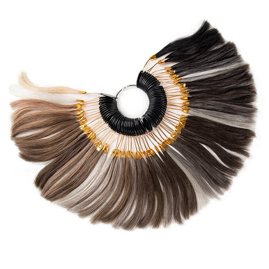 Hair System Color Chart | Toupee Hair Sample for Matching Your Hair Color