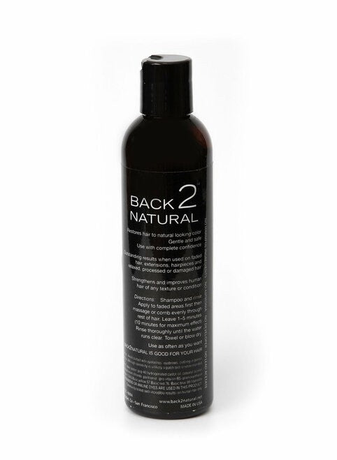 Back2Natural Medium Ash Brown Color Corrector Conditioner| Restores Color, Cuts Red Tones in Med. Brown Hair