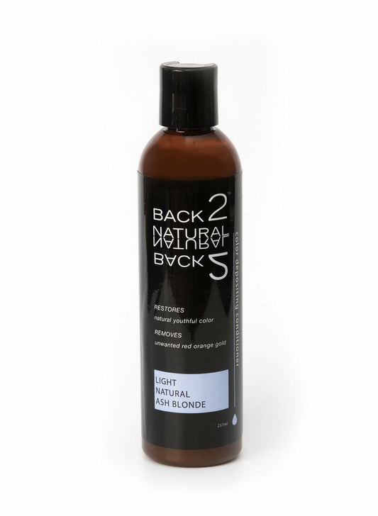 Back2Natural LIGHT ASH BLONDE Color Corrector | Gets The Gold Out Of Light Blonde Hair