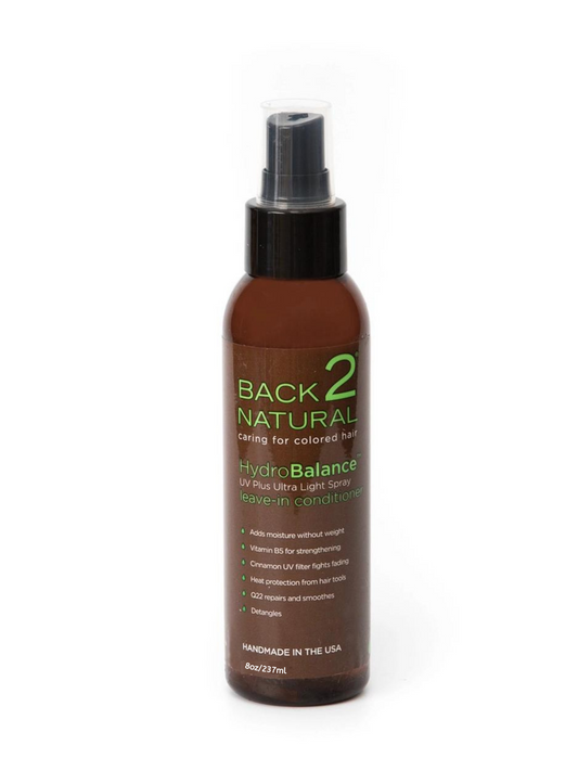 Back2Natural Hydro Balance-UV Plus Ultra Light Spray-On LEAVE-IN CONDITOINER | 8oz
